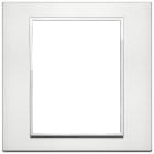 VIMAR - PLACCA 8M ALLUMINIO BRILLANTE