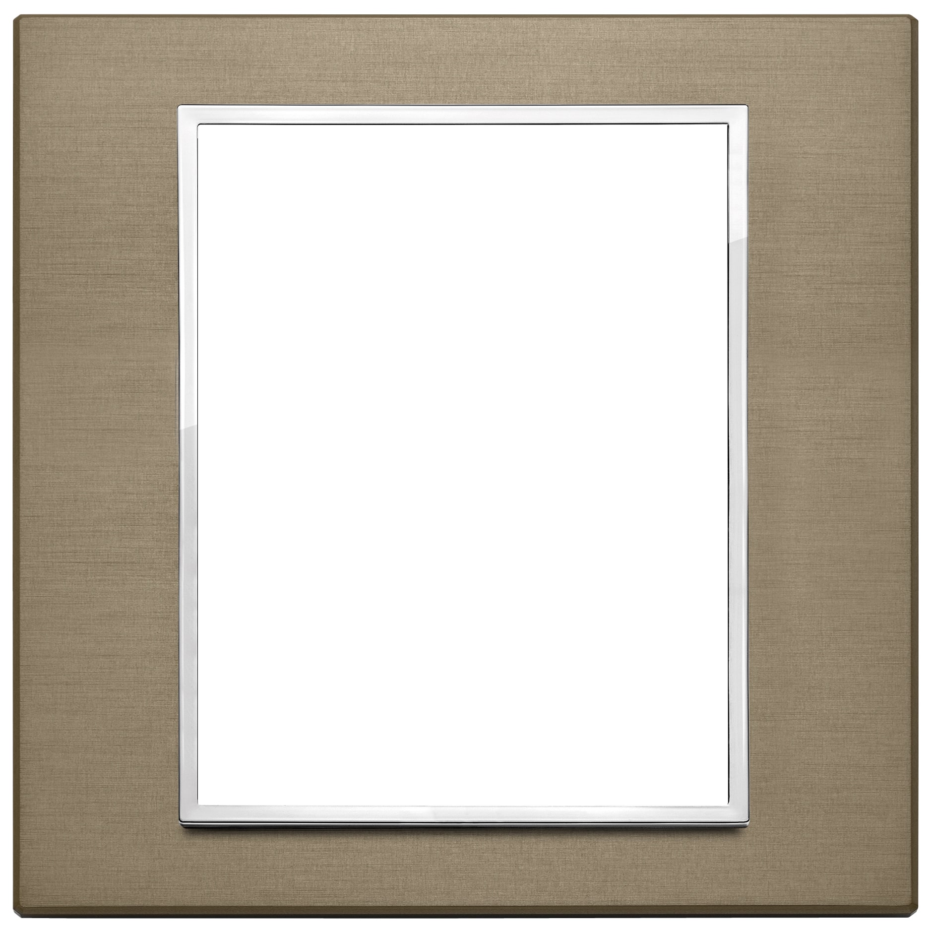 VIMAR - PLACCA 8M BRONZO SCURO