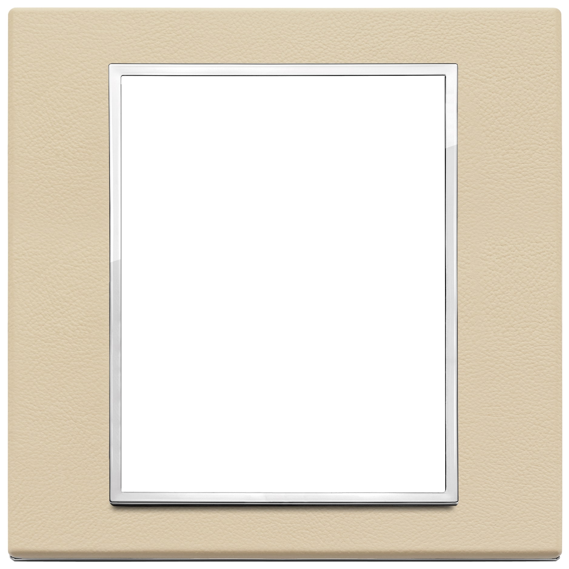 VIMAR - PLACCA 8M CREMA