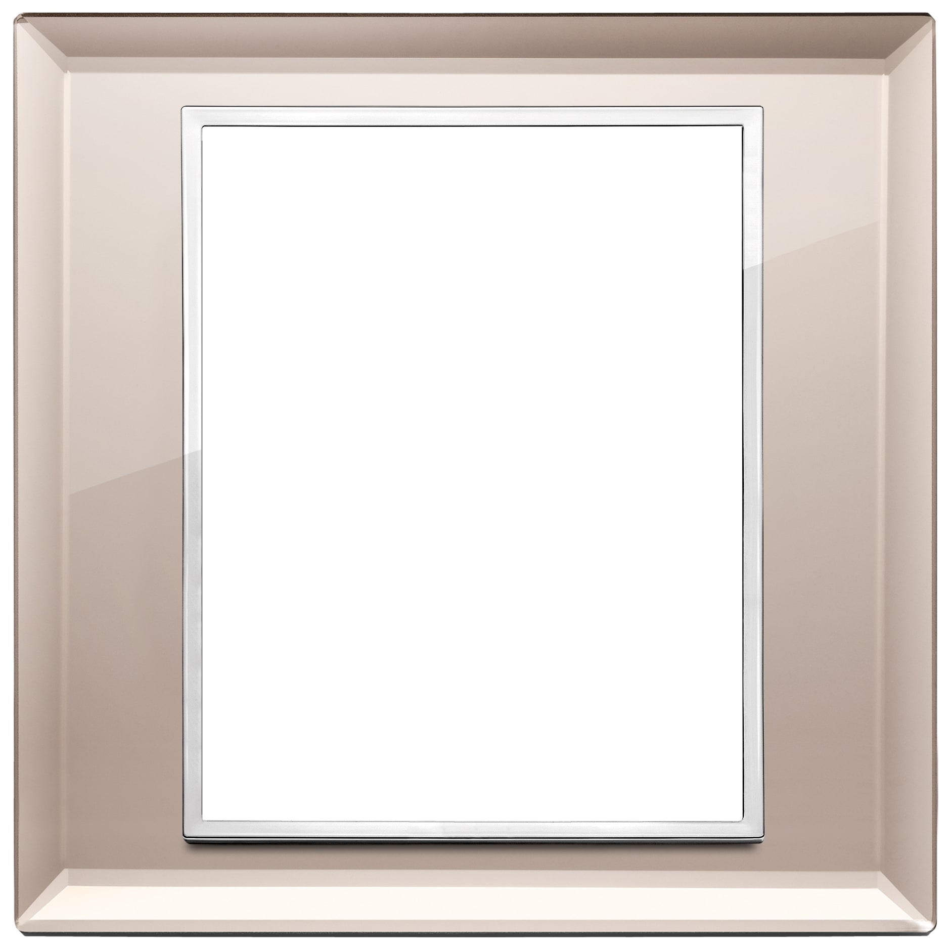 VIMAR - PLACCA 8M SPECCHIO BRONZATO