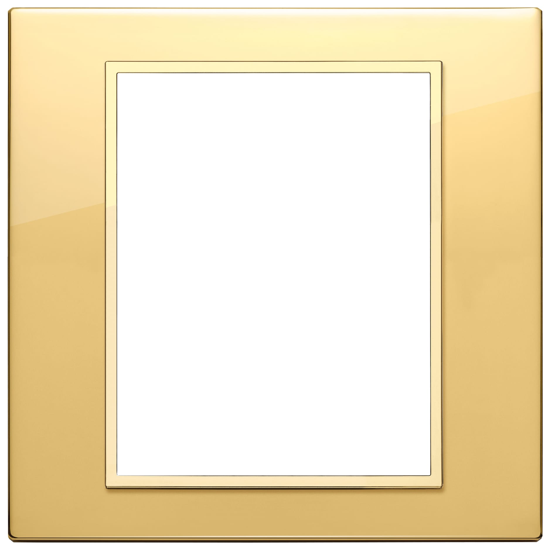 VIMAR - PLACCA 8M ORO TOTALE LUCIDO