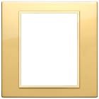 VIMAR - PLACCA 8M ORO TOTALE LUCIDO