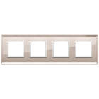 VIMAR - PLACCA 8M (2+2+2+2) INT71 SPECCHIO BRONZ 21669.75