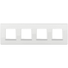 VIMAR - PLACCA 8M (2+2+2+2)INT71 BIANCO TOT DIAM