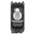 VIMAR - Deviatore Vintage Bianco 1P 10Ax 250V~ 100W Max per Lampade con Alimentatore Integrato 22004.01