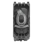 VIMAR - Pulsante 1P Interruttore 10A 250V Vintage Grigio Antracite 22008.03