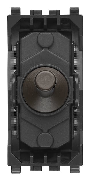 VIMAR - PULSANTE COMMUTATORE 2P 10A VINT. BRONZO 22061.12