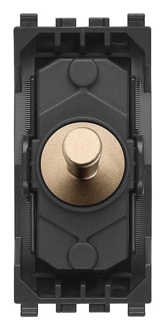 VIMAR - PULSANTE COMMUTATORE 2P10A VINT.ORO SAT.