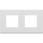 VIMAR - PLACCA 4M (2+2)INT71 BIANCO MATT