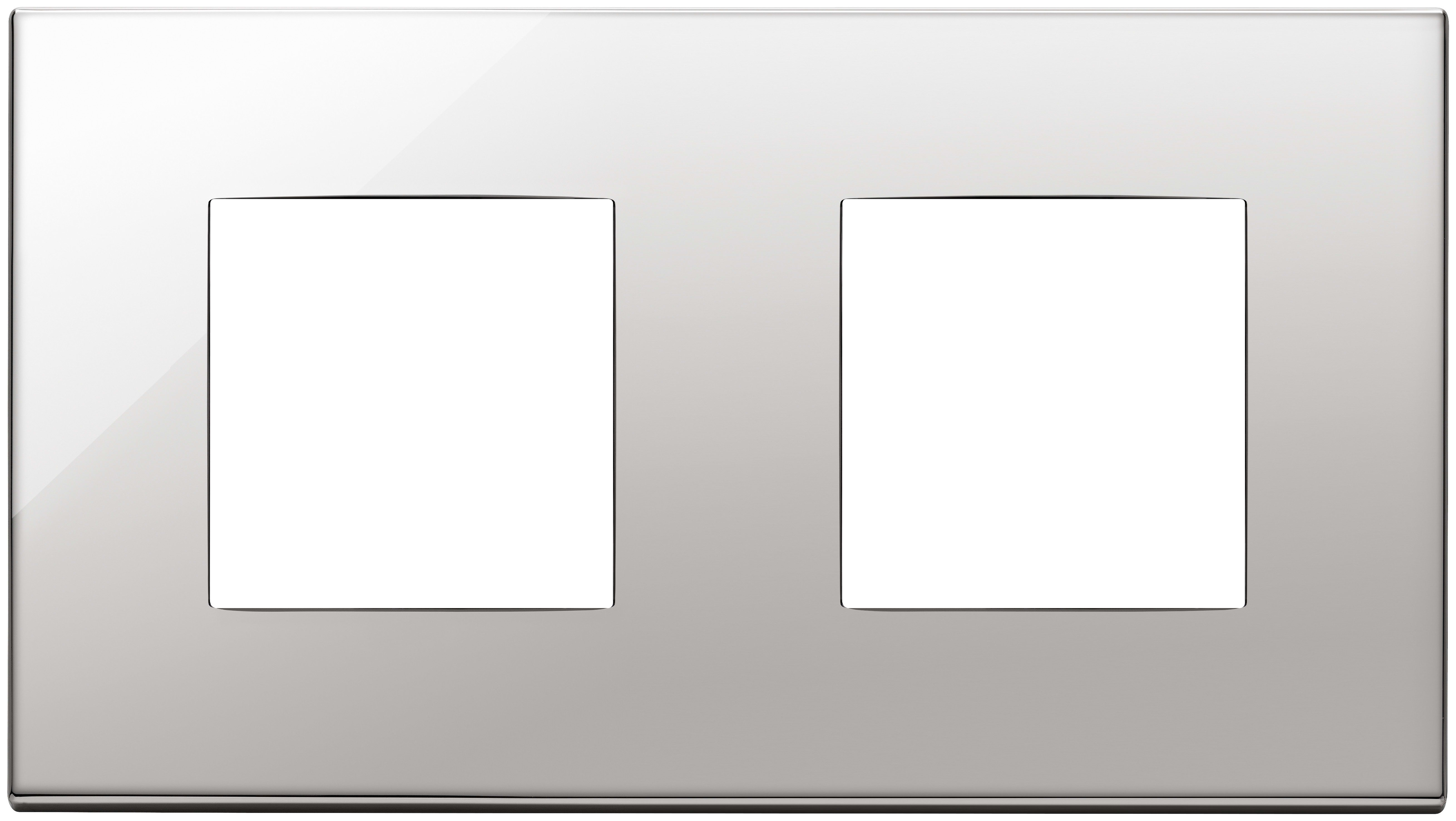 VIMAR - PLACCA 4M (2+2)INT71 NICHEL 22643.81