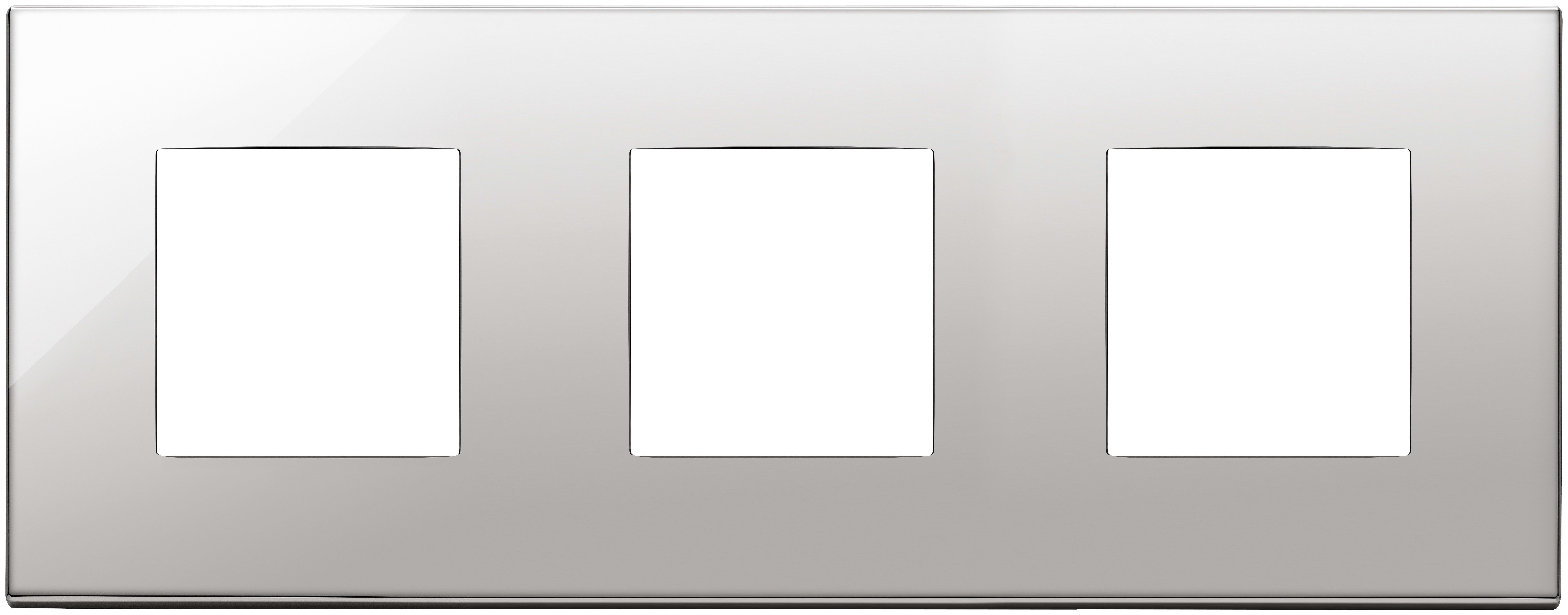 VIMAR - PLACCA 6M (2+2+2)INT71 NICHEL 22644.81