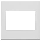 VIMAR - PLACCA 3M BS BIANCO MATT 22648.01