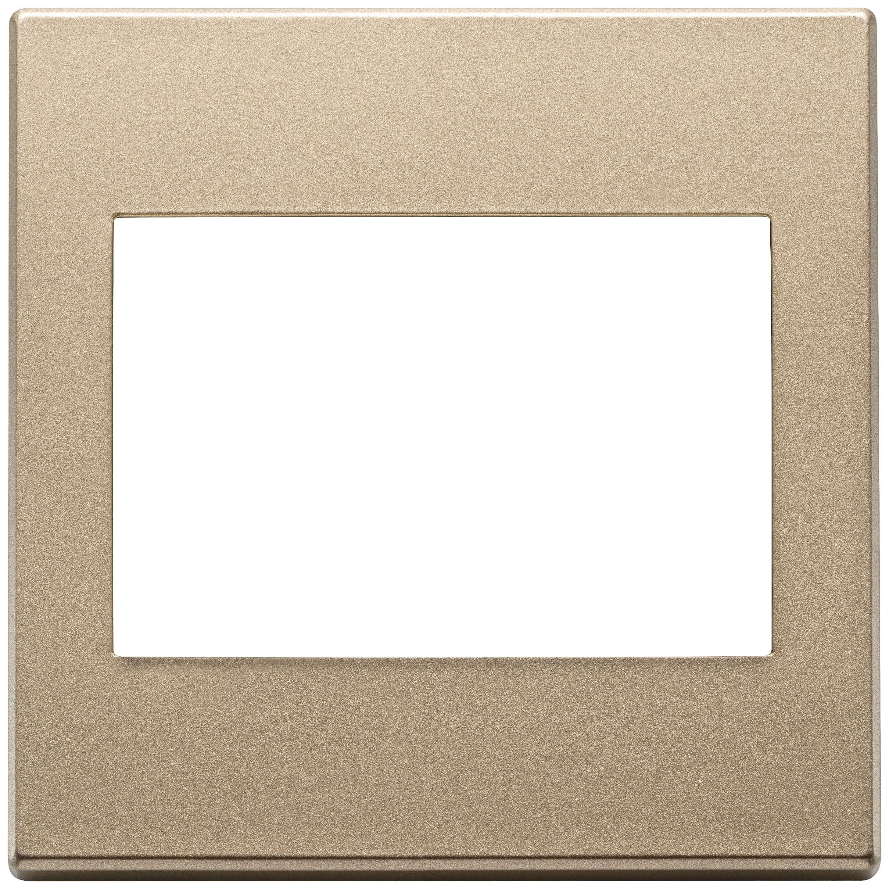 VIMAR - PLACCA 3M BS ORO SATINATO 22648.88