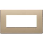 VIMAR - PLACCA 5M BS ORO SATINATO 22649.88