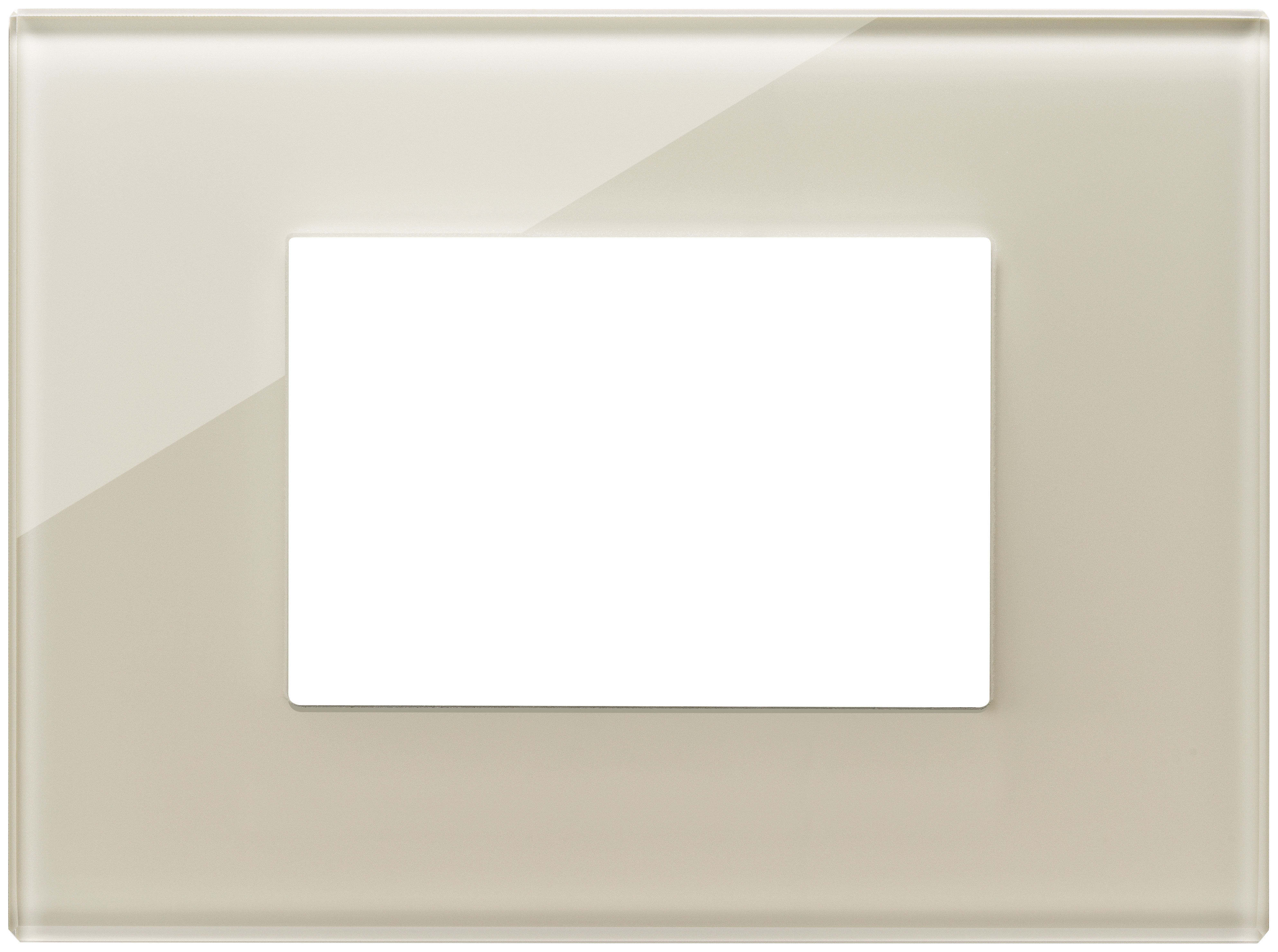 VIMAR - PLACCA 3M BIANCO CANAPA