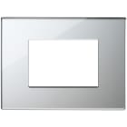 VIMAR - PLACCA 3M ARGENTO GHIACCIO