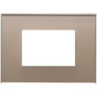 VIMAR - PLACCA 3M OPALE BRUNO