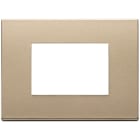 VIMAR - PLACCA 3M ORO SATINATO 22653.88