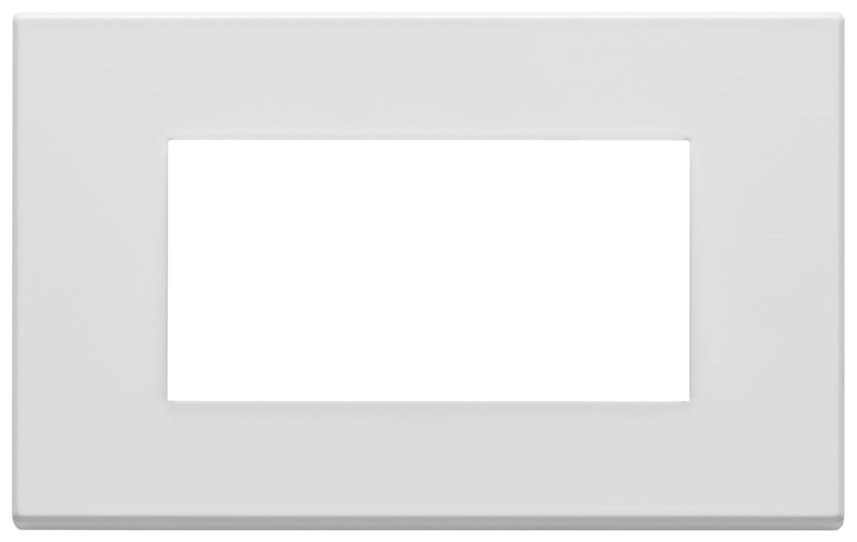 VIMAR - PLACCA 4M BIANCO MATT 22654.01