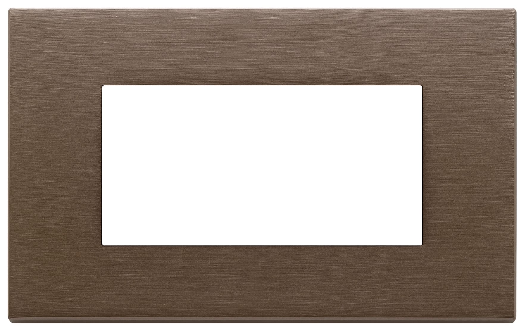 VIMAR - PLACCA 4M BRONZO SCURO SPAZZOLATO
