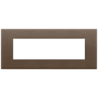 VIMAR - PLACCA 7M BRONZO SCURO SPAZZOLATO 22657.12