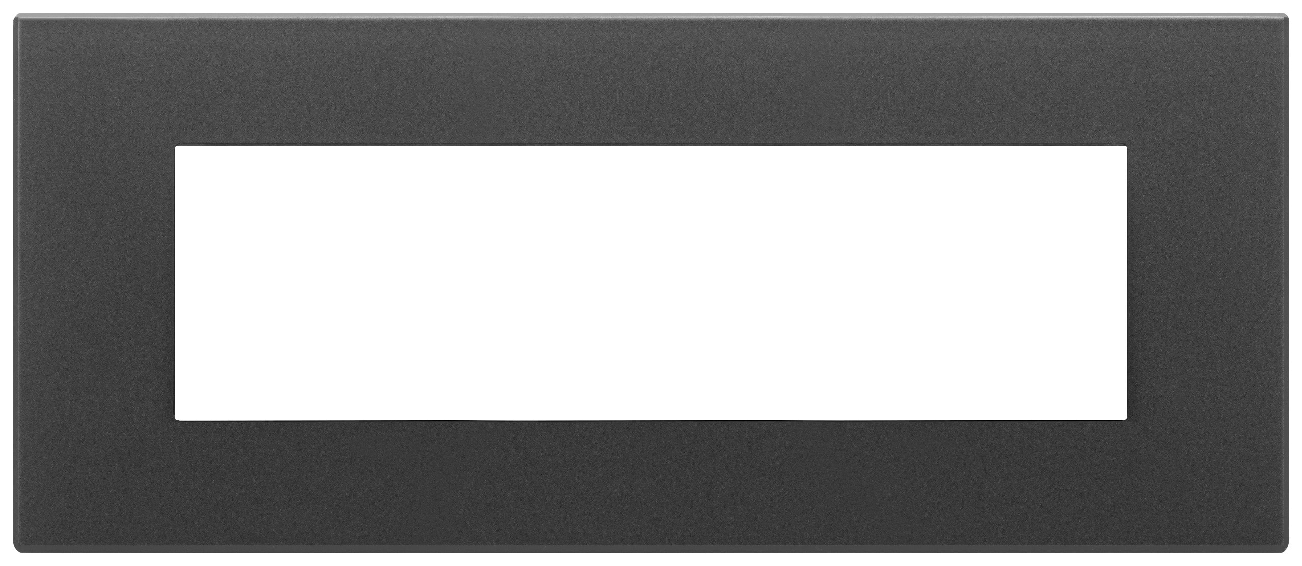 VIMAR - PLACCA 7M NERO SATINATO 22657.73