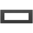 VIMAR - PLACCA 7M NERO SATINATO 22657.73