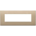 VIMAR - PLACCA 7M ORO SATINATO 22657.88