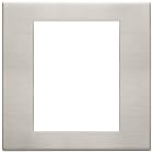 VIMAR - PLACCA 8M NICHEL SPAZZOLATO