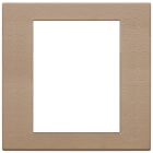 VIMAR - Placca 8 Moduli Pelle Naturale Savana 22668.21