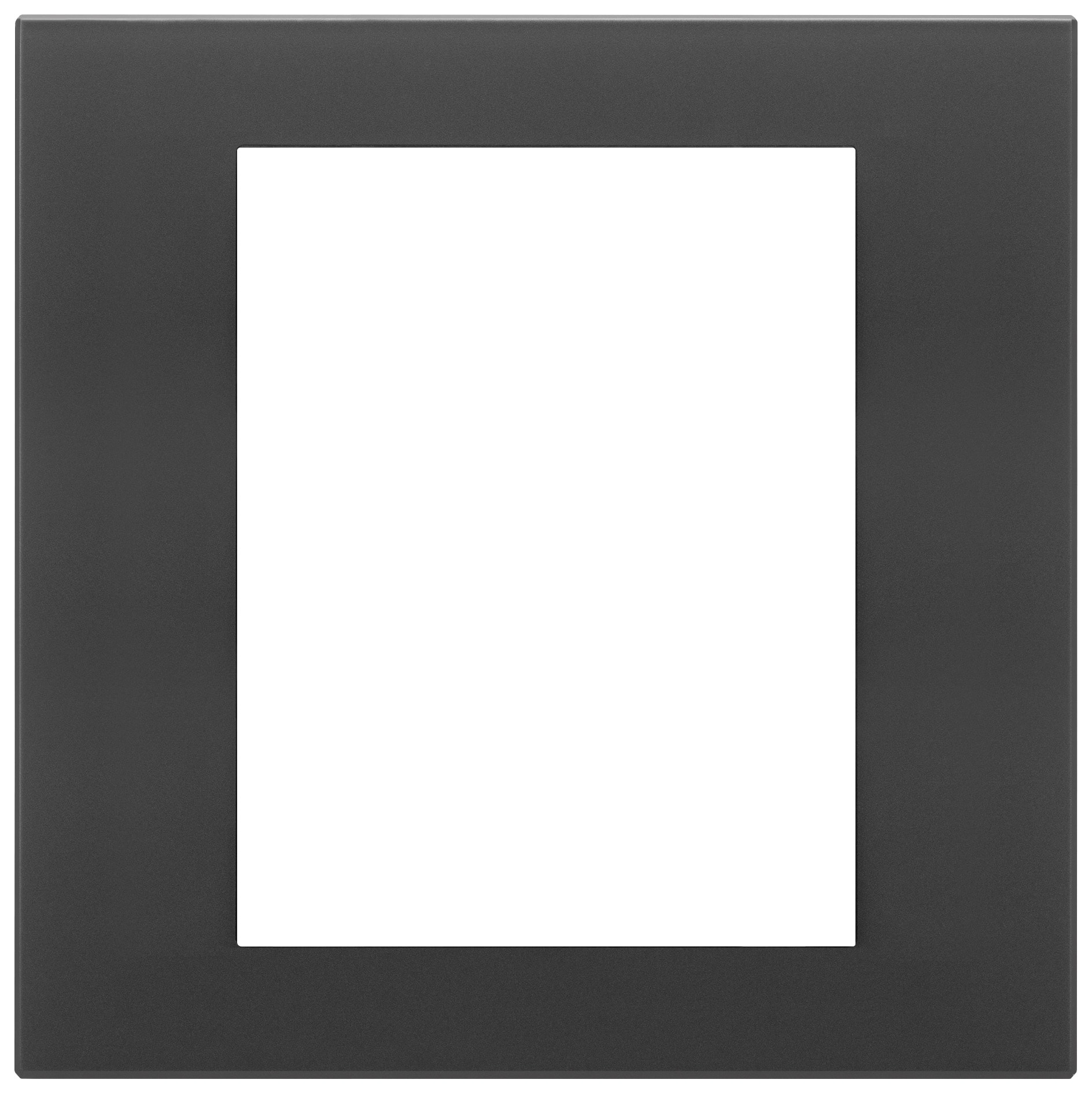 VIMAR - PLACCA 8M NERO SATINATO