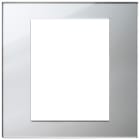 VIMAR - PLACCA 8M ARGENTO GHIACCIO