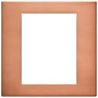 VIMAR - Placca 8M Rame Spazzolato Moduli Metallo Esclusivo 22668.86