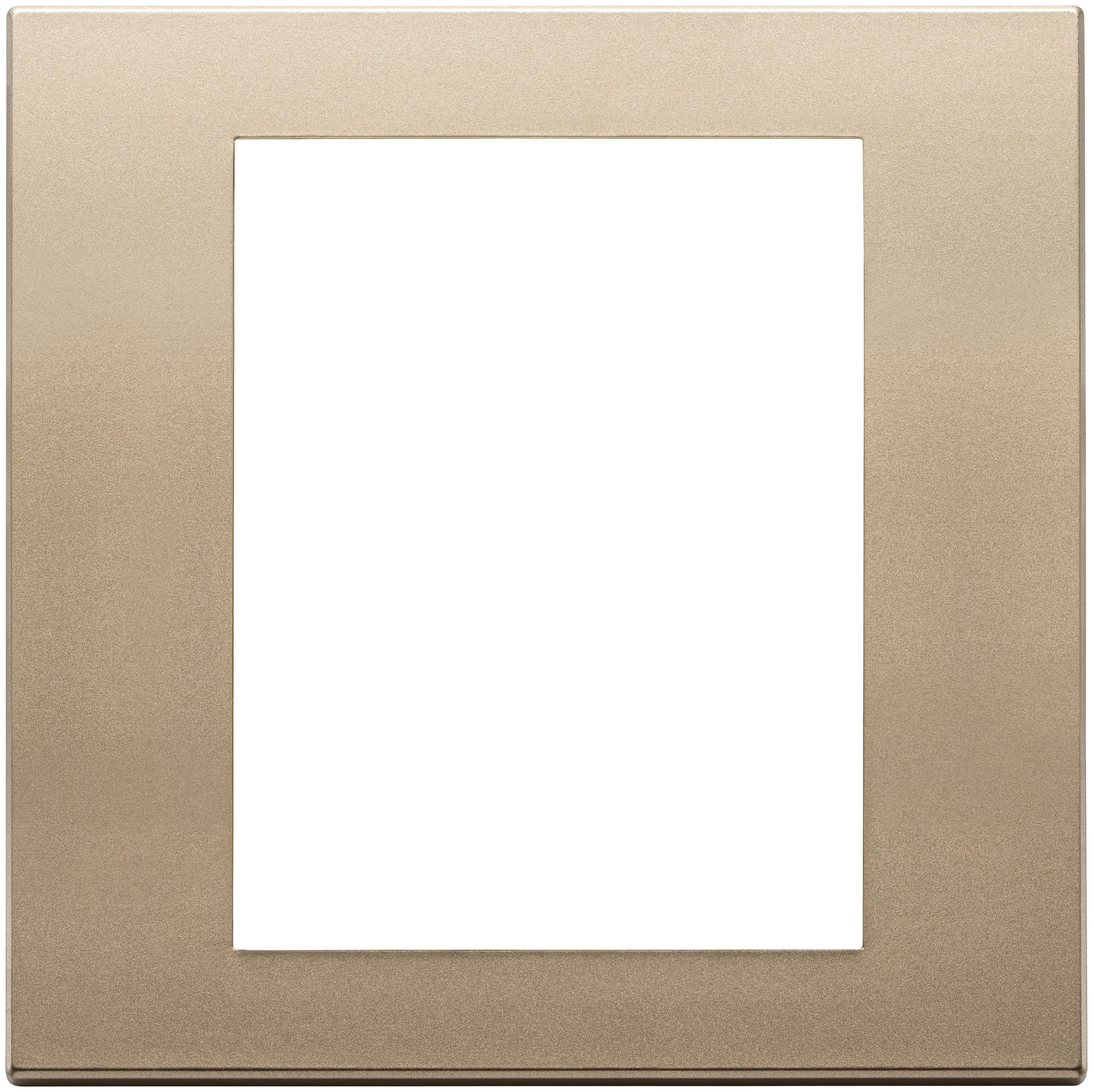 VIMAR - PLACCA 8M ORO SATINATO