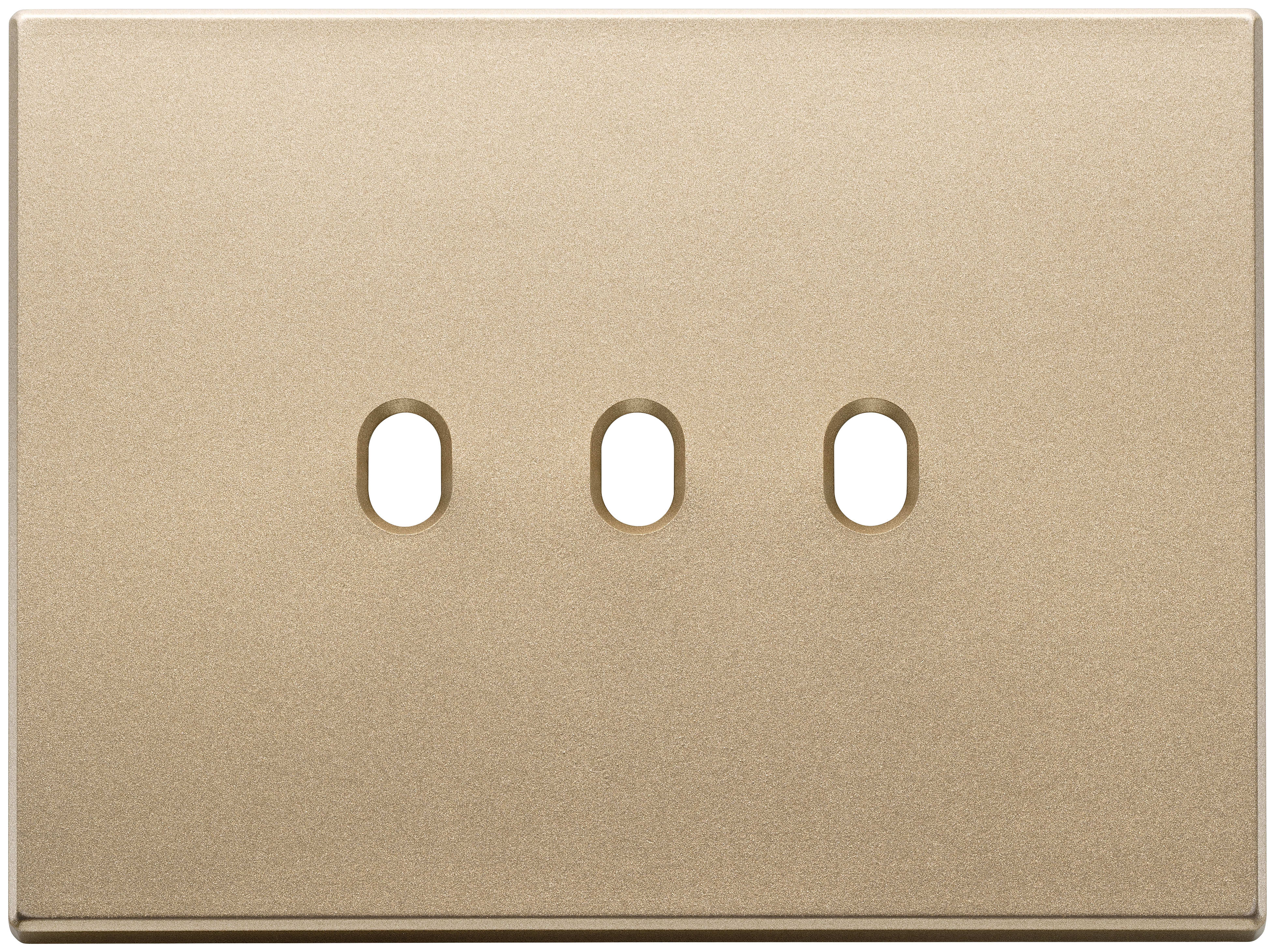 VIMAR - PLACCA 3MX3 VINTAGE ORO SATINATO 22673.3.88