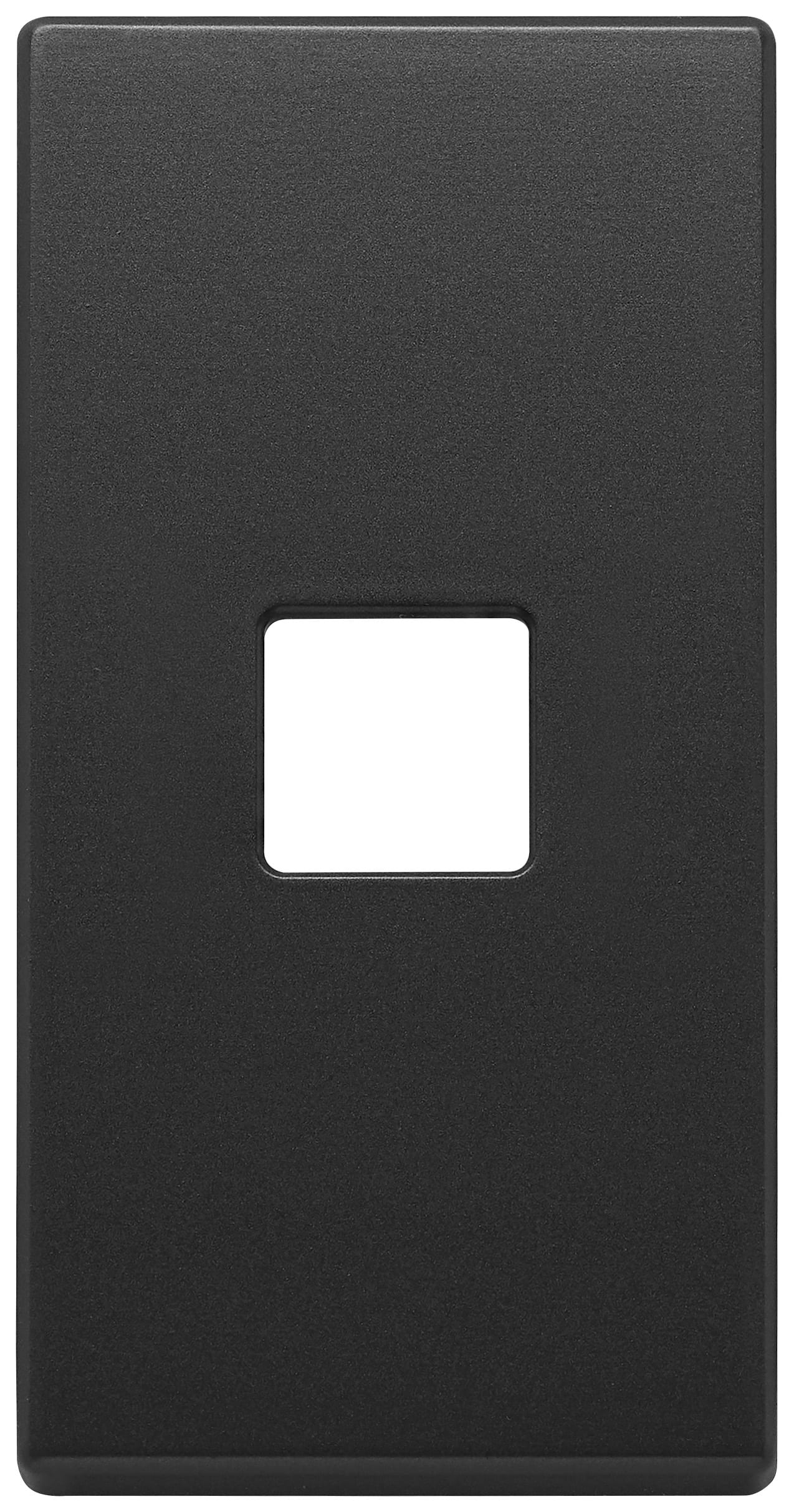 VIMAR - PLACCA 1MX1 PANNELLI FLAT GRIGIO ANTRAC.