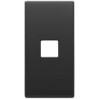 VIMAR - PLACCA 1MX1 PANNELLI FLAT GRIGIO ANTRAC.