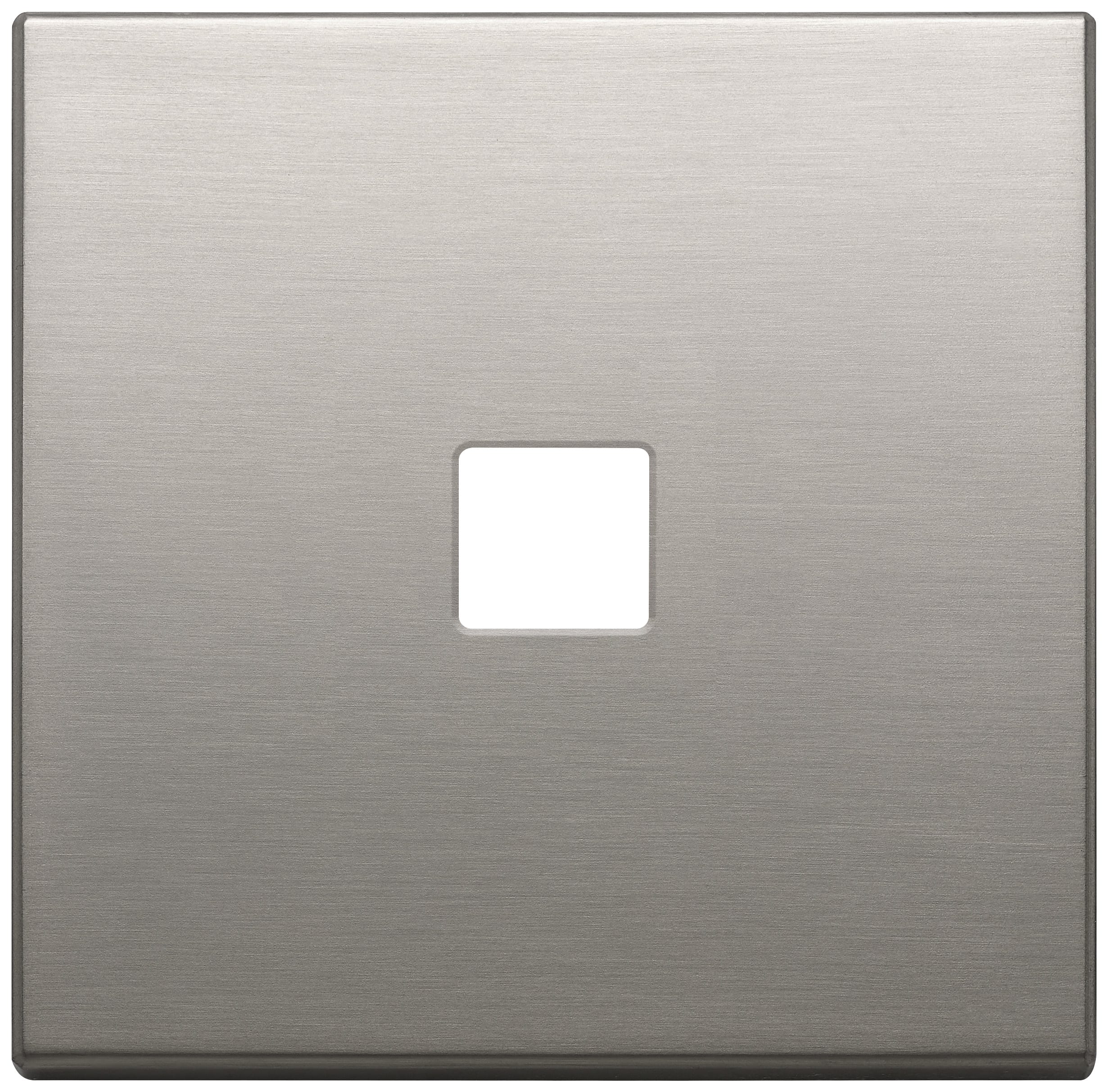 VIMAR - PLACCA 2MX1 FLAT NICHEL SPAZZOLATO 22682.1.11