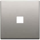 VIMAR - PLACCA 2MX1 FLAT NICHEL SPAZZOLATO 22682.1.11