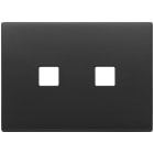 VIMAR - PLACCA 3MX2 FLAT GRIGIO ANTRACITE 22683.2.03