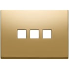 VIMAR - PLACCA 3MX3 FLAT ORO 22683.3.82