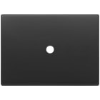 VIMAR - Placca 3Mx1 Tondo Grigio Antracite - 3 Moduli Comando Metallo. Copriforo 21041 per Sedi Libere Apparecchi. 22683.RN.1.03