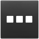 VIMAR - PLACCA 3MX3 BS FLAT GRIGIO ANTRACITE