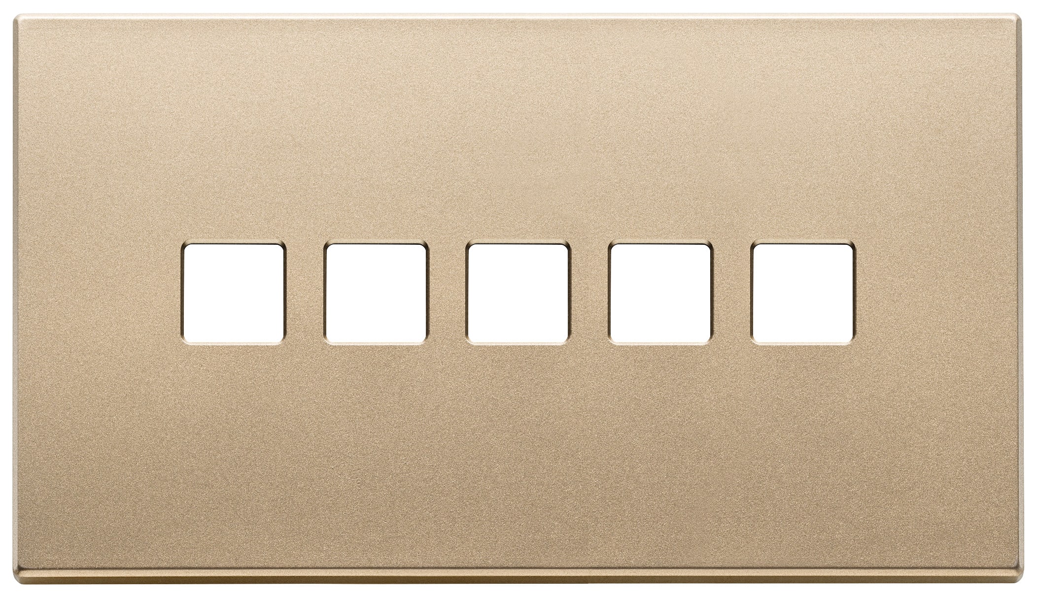 VIMAR - PLACCA 5MX5 BS FLAT ORO SATINATO