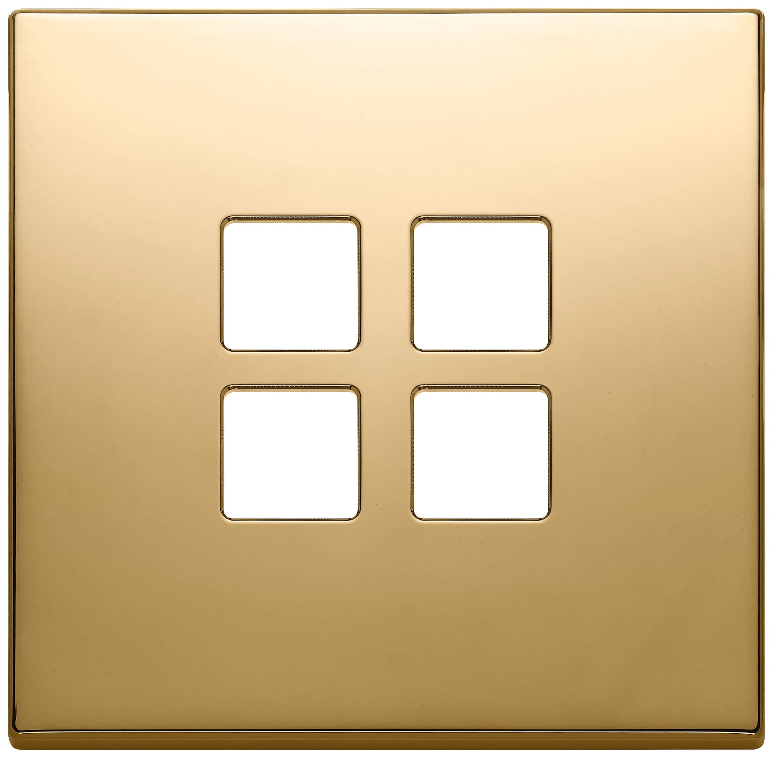 VIMAR - PLACCA 2MX4 FLAT ORO 22692.82