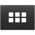 VIMAR - PLACCA 3MX6 FLAT GRIGIO ANTRACITE 22693.03