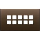 VIMAR - PLACCA 5MX10 BS FLAT BRONZO SCURO SPAZZ. 22699.12