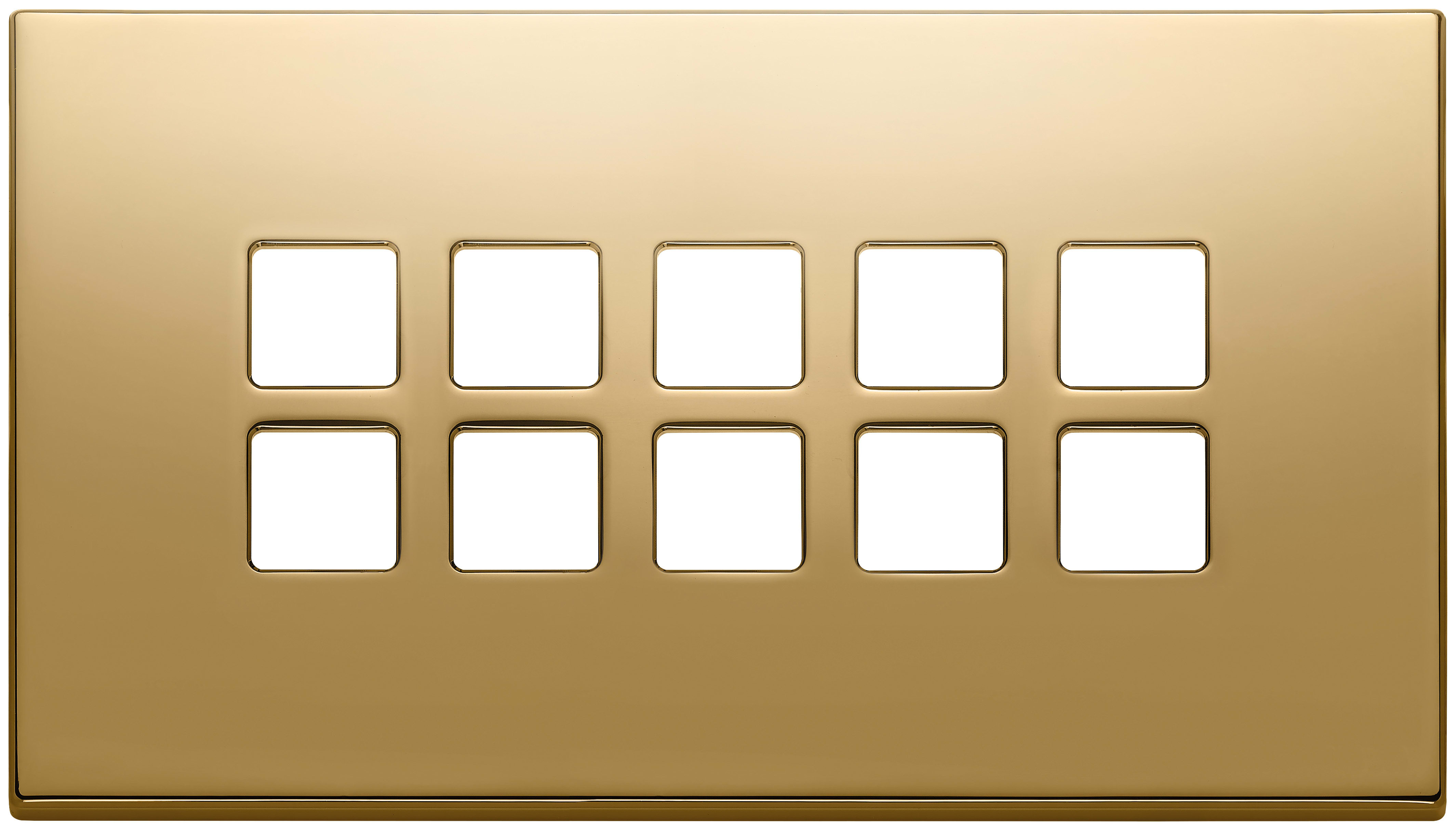 VIMAR - PLACCA 5MX10 BS FLAT ORO 22699.82