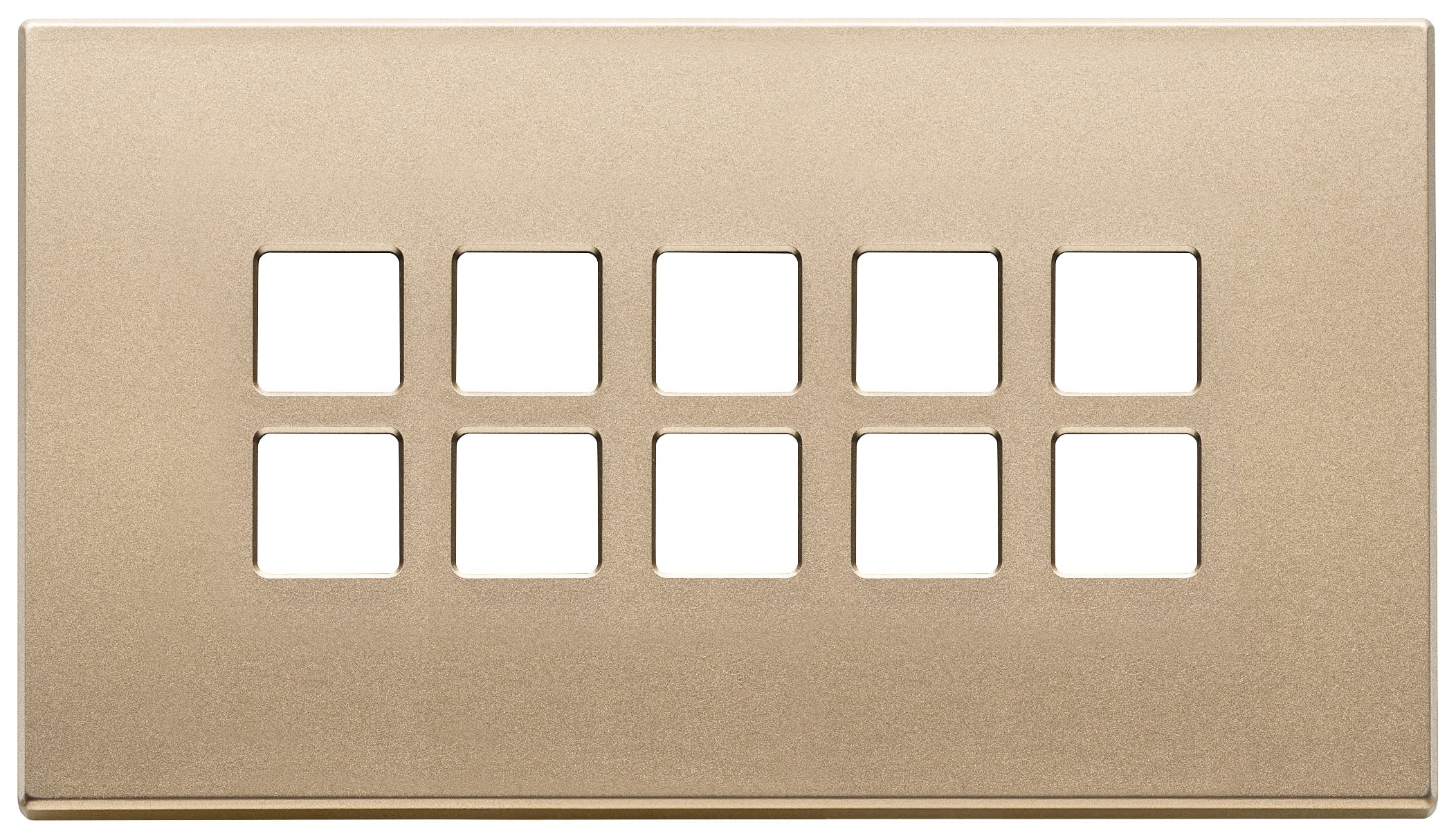 VIMAR - PLACCA 5MX10 BS FLAT ORO SATINATO 22699.88