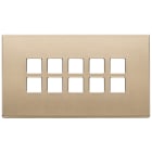 VIMAR - PLACCA 5MX10 BS FLAT ORO SATINATO 22699.88